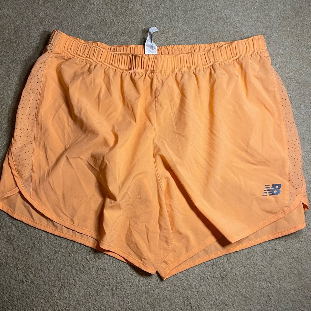 New Balance Orange‎ Athletic Shorts